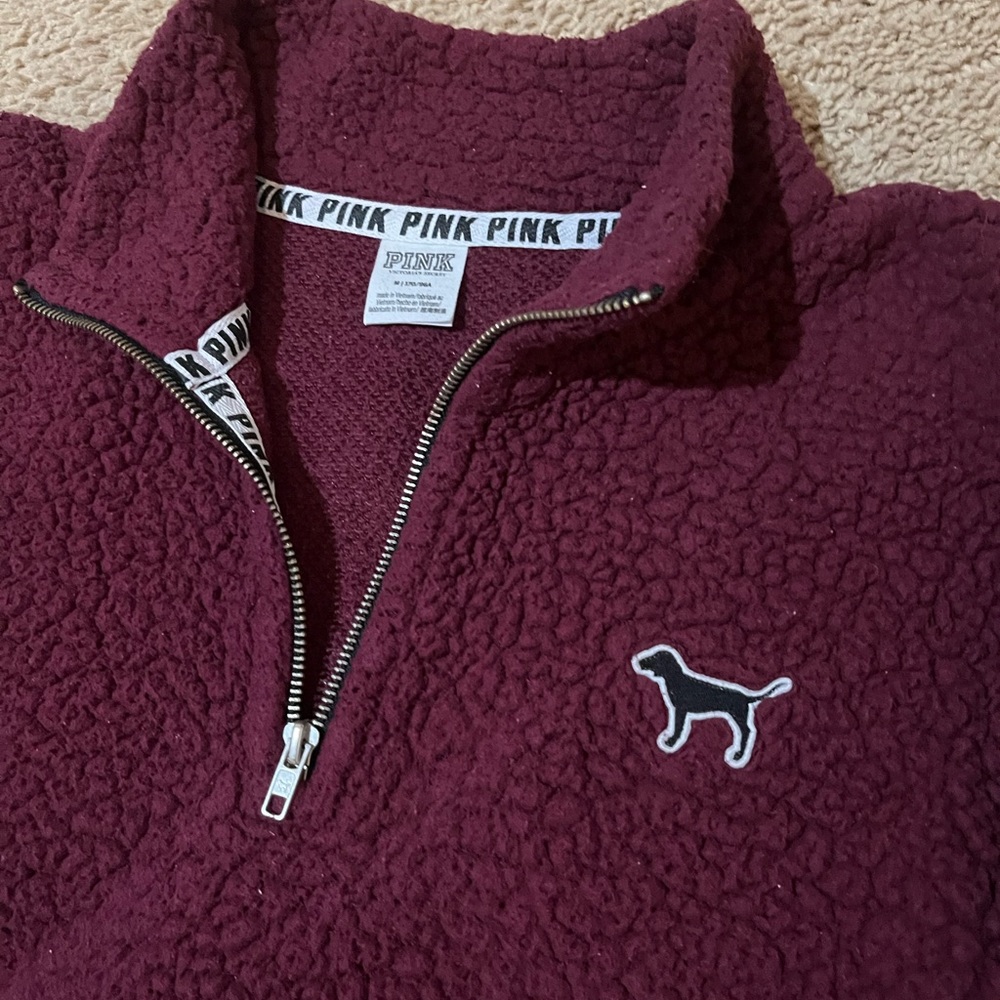 Pink 1/4 zip